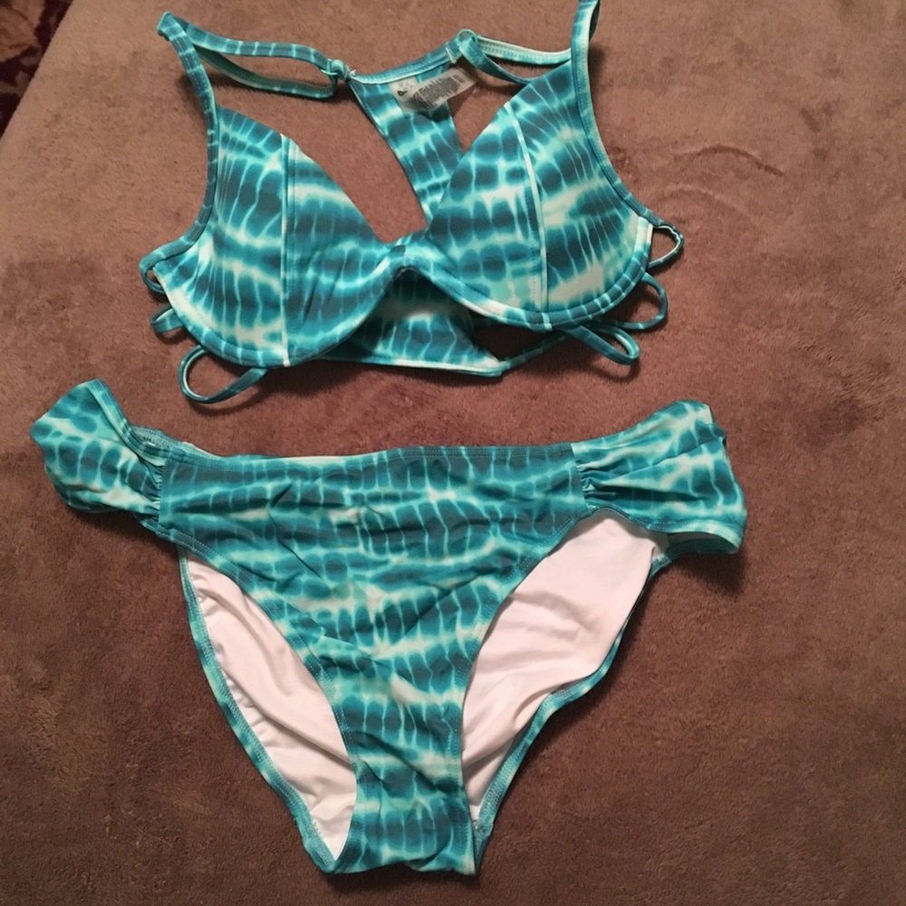 Blue VS PINK Bikini
